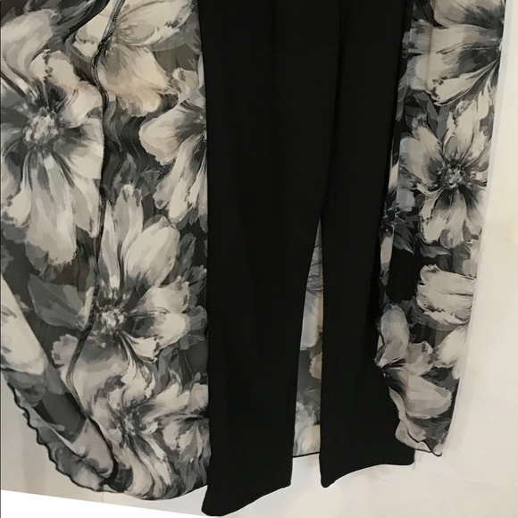 Enfocus Cream&Black Pants Outfit Size 4 C16 - Picture 4 of 8